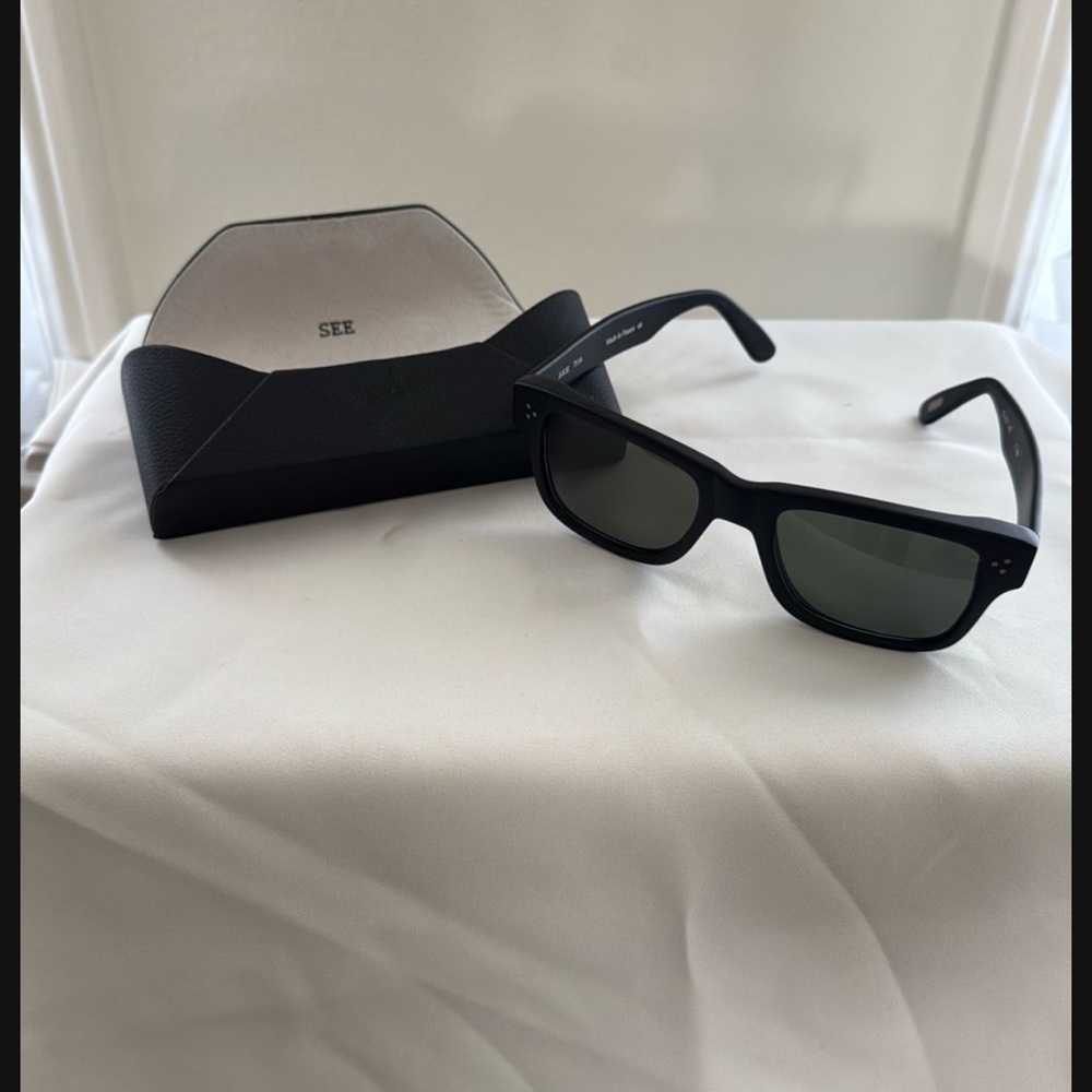 SEE Black Sunglasses